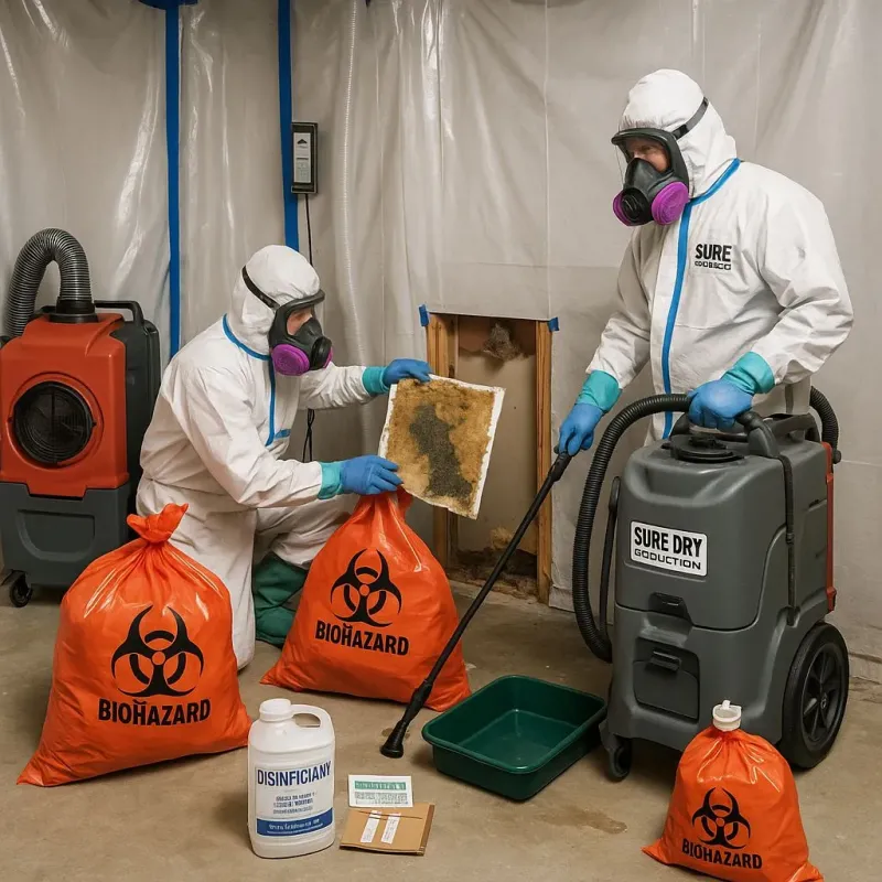 Contaminated Water Handling Protocols process in Tuckahoe, VA
