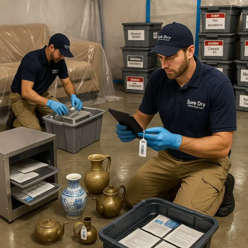 Content Protection and Restoration process in Tuckahoe, VA